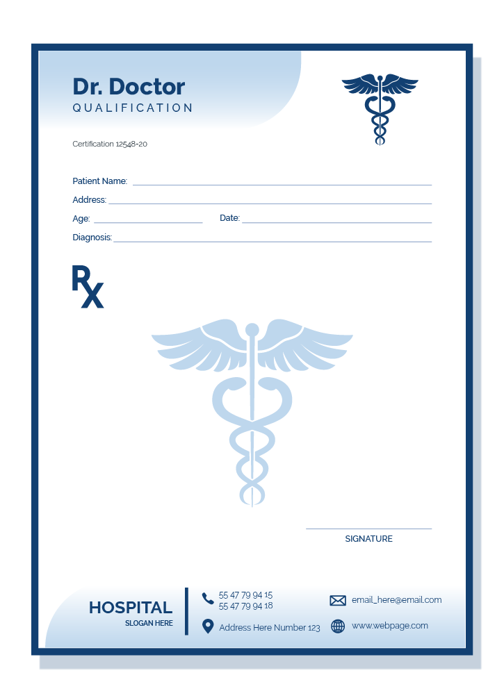 medical certificate